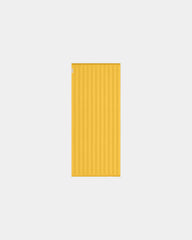 Fouta de plage bi-matière 90x200 La Serviette Paris à personnaliser - Jaune Olympe