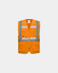 Gilet fluorescent GLOWTEX à personnaliser - Orange