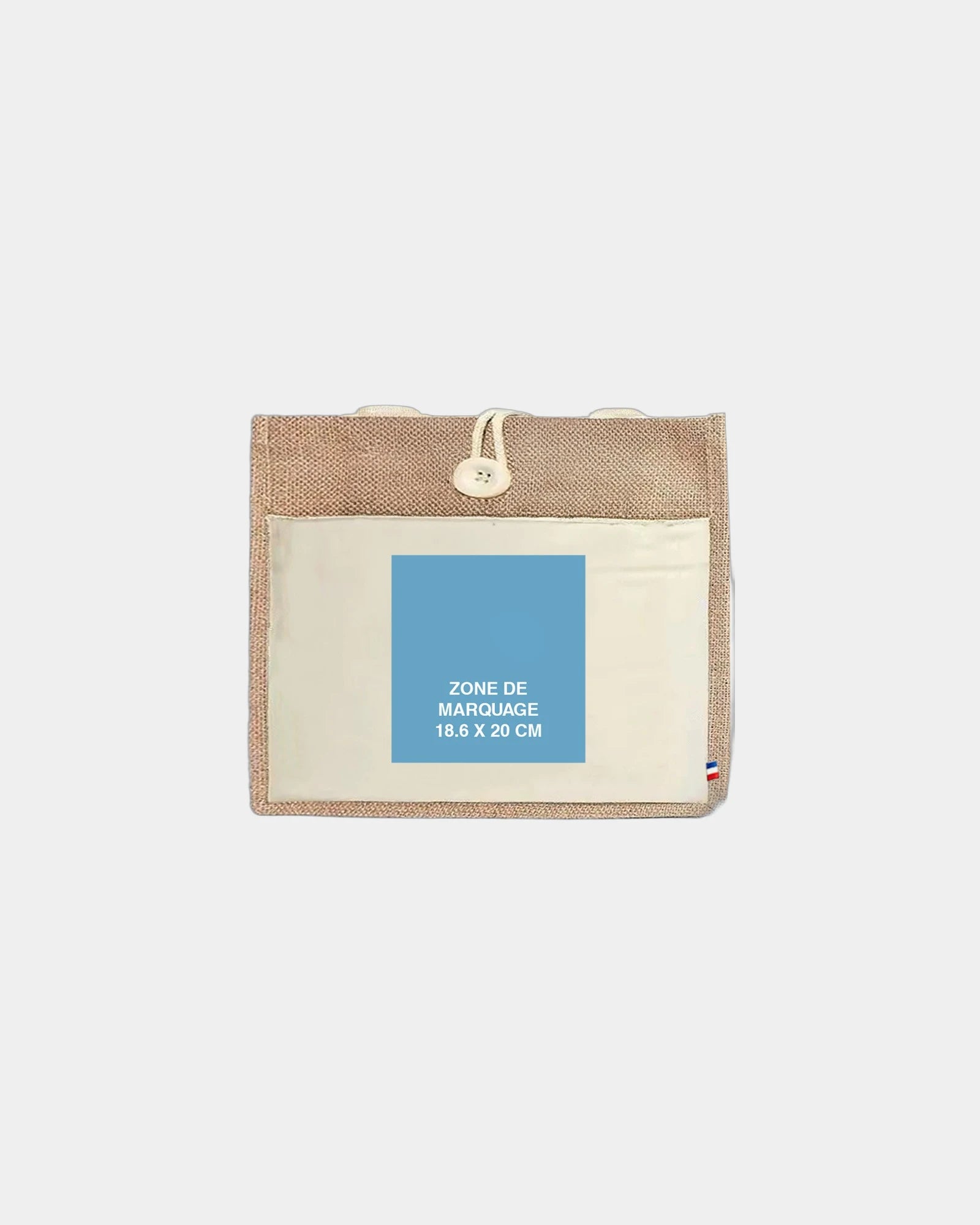Sac en jute recyclé Goodjour à personnaliser - 6