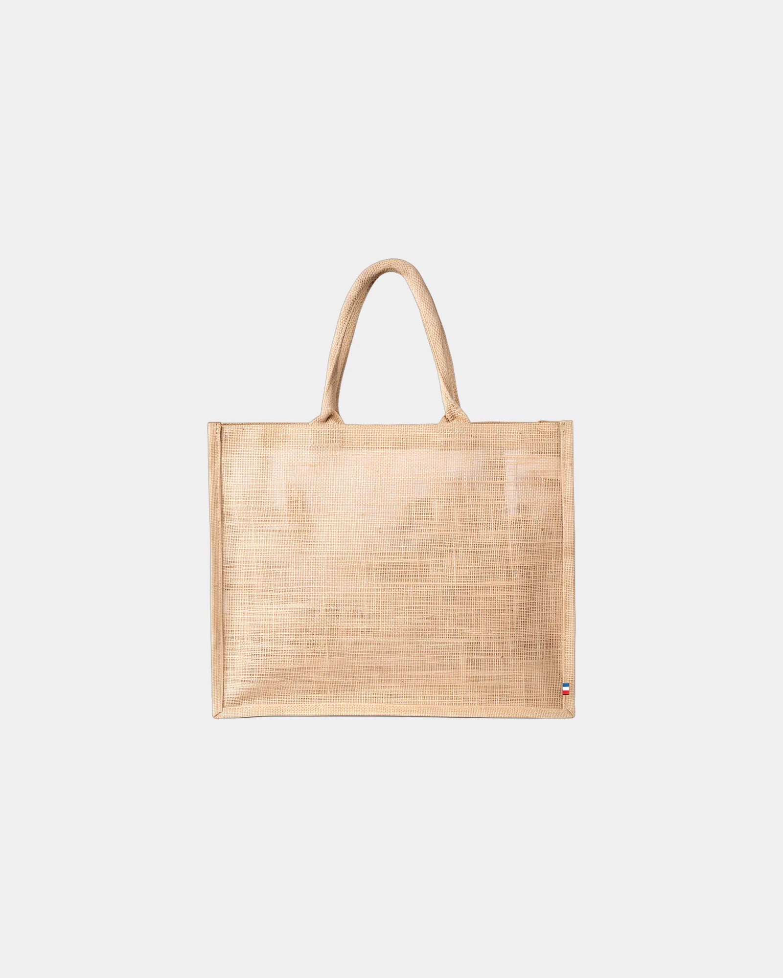 Sac shopping toile de jute certifié Goodjour à personnaliser - Ecru