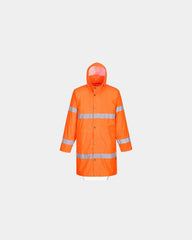 Manteau de pluie 100 cm à personnaliser - Orange