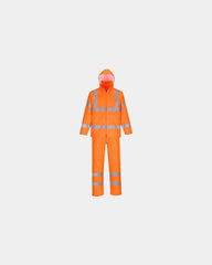 Vêtement de pluie imperméable H448 à personnaliser - Orange