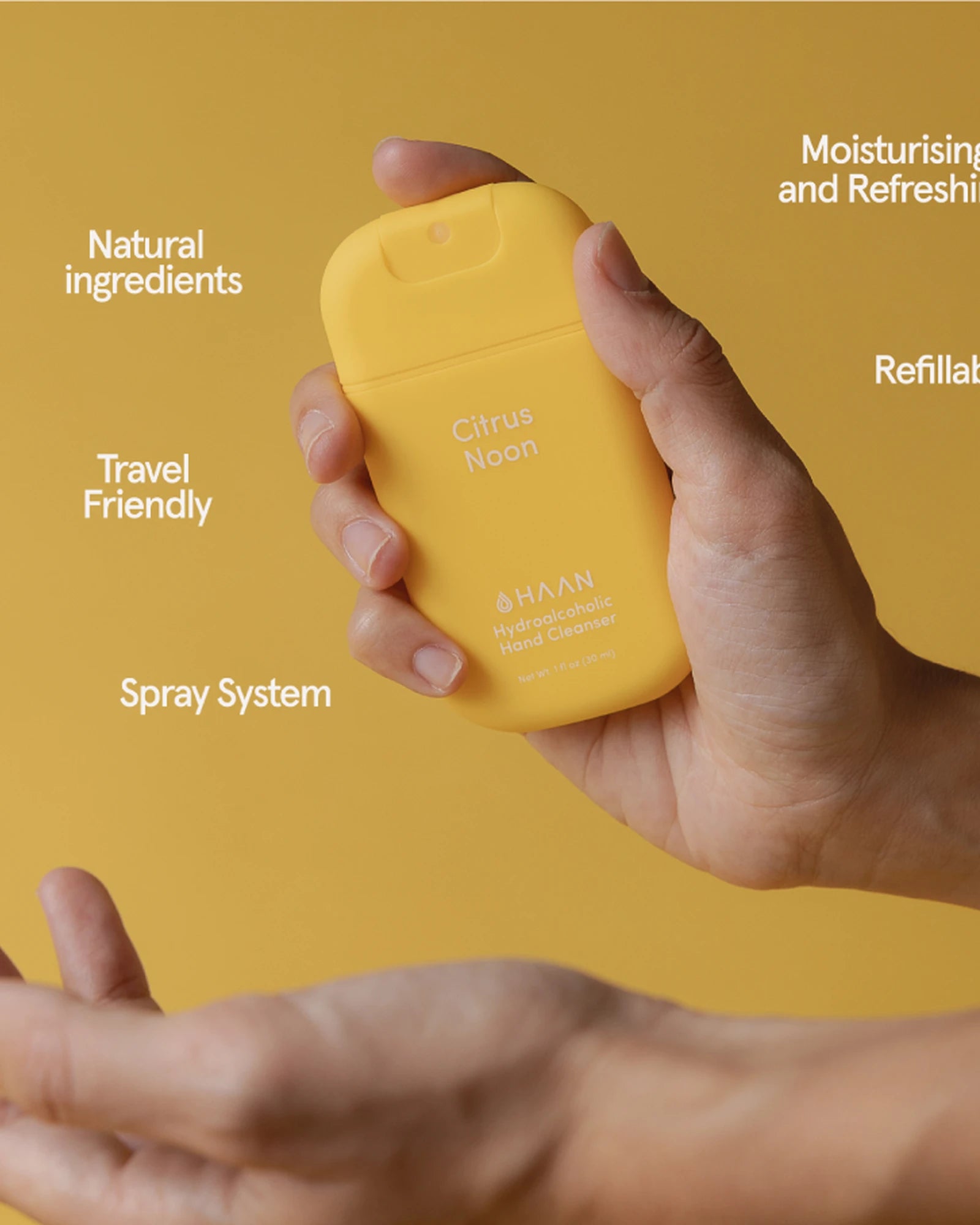 Gel hydroalcoolique 30 ml HAAN à personnaliser