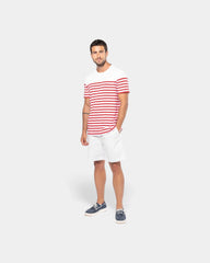 T-shirt marin col rond homme à personnaliser - 2