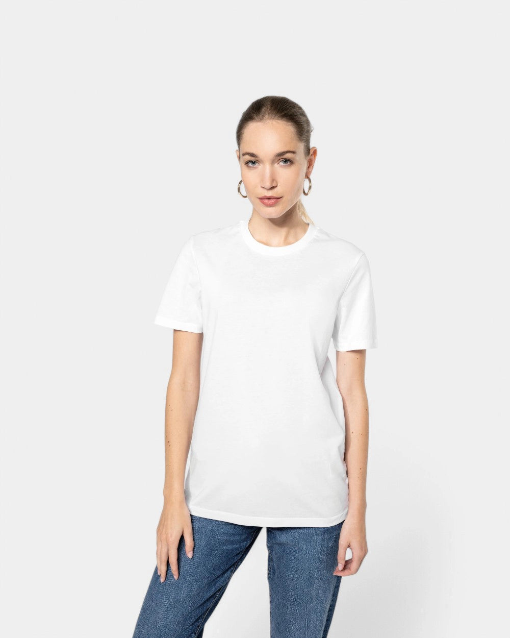 T-shirt col rond Made in Europe unisexe personnalisable - 2
