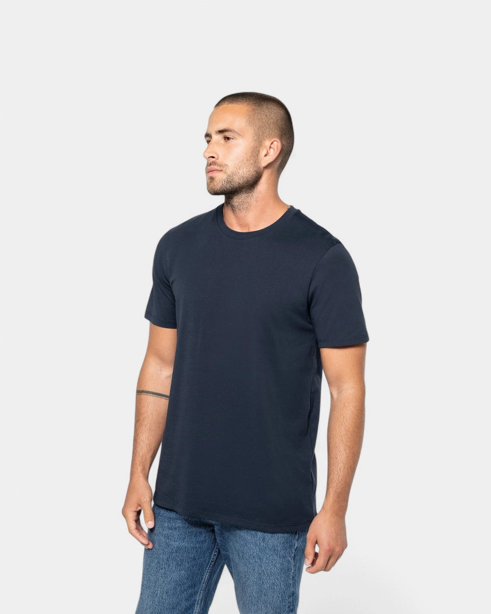 T-shirt col rond Made in Europe unisexe personnalisable - 10