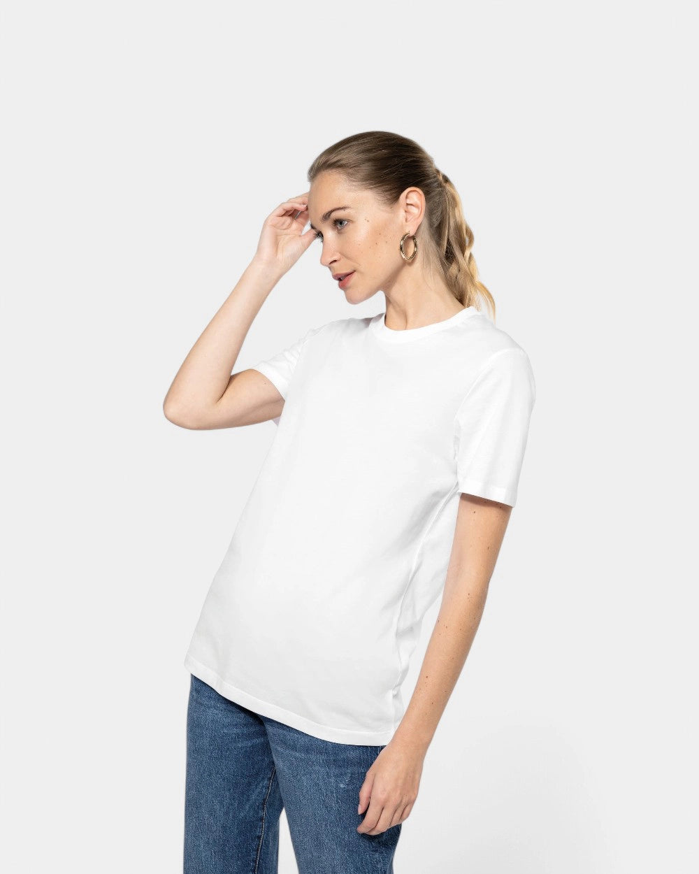 T-shirt col rond Made in Europe unisexe personnalisable - 3