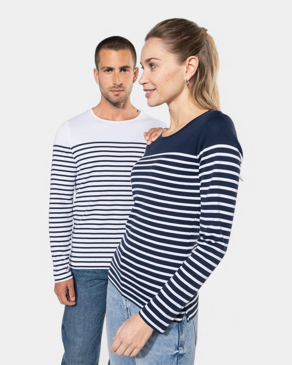 Marinière manches longues homme à personnaliser - 14