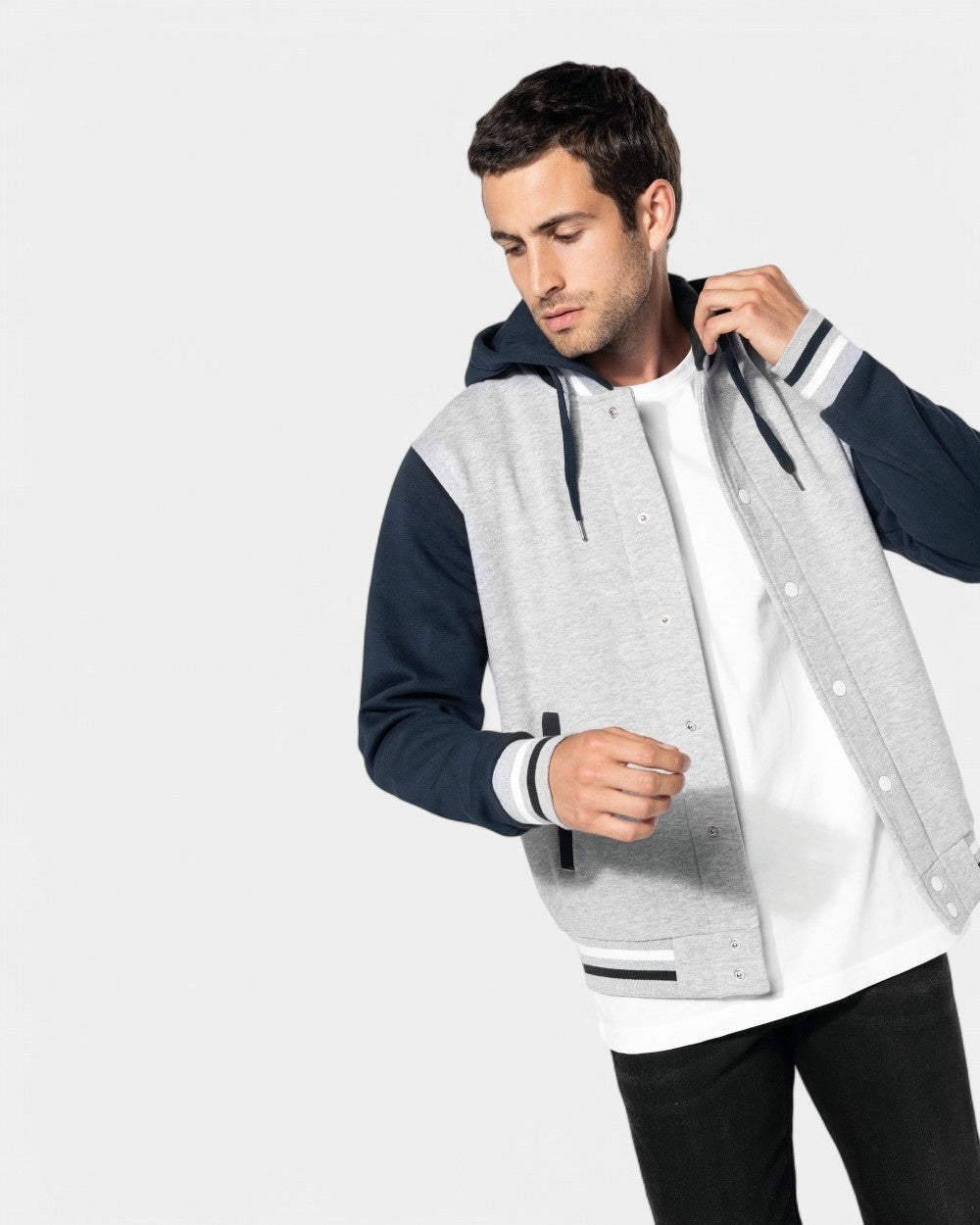 Blouson teddy à capuche unisexe à personnaliser - 10