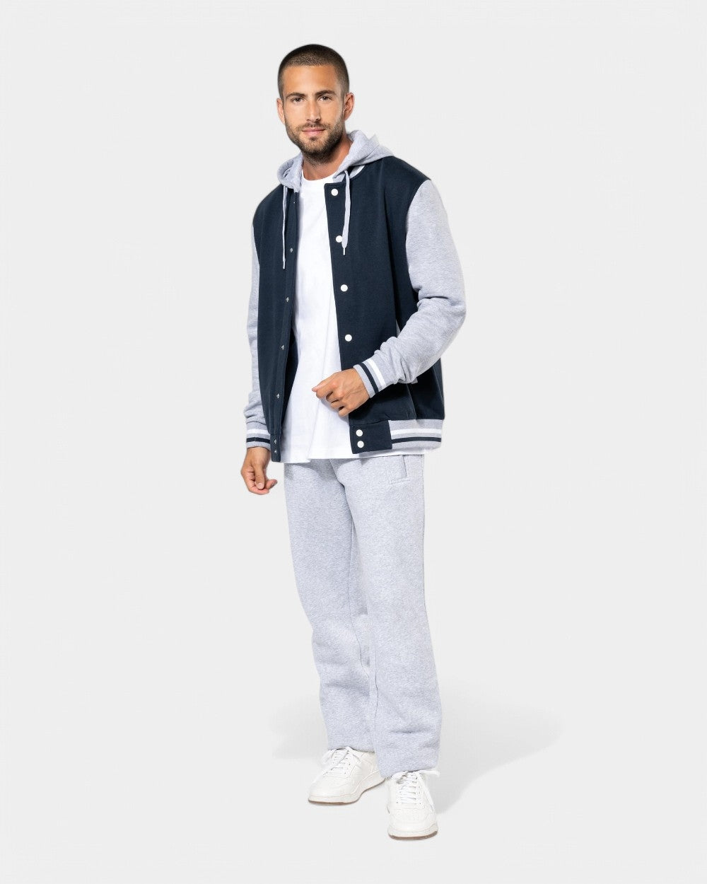 Blouson teddy à capuche unisexe à personnaliser - 34