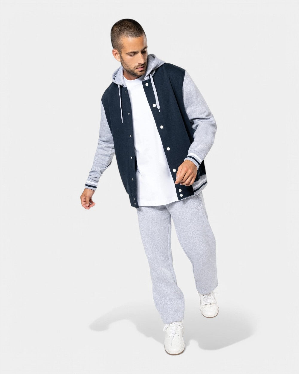 Blouson teddy à capuche unisexe à personnaliser - 36