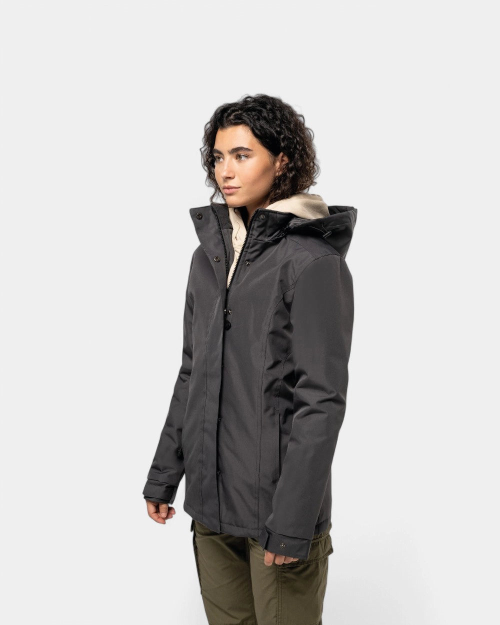 Parka à capuche pour femme à personnaliser - 1