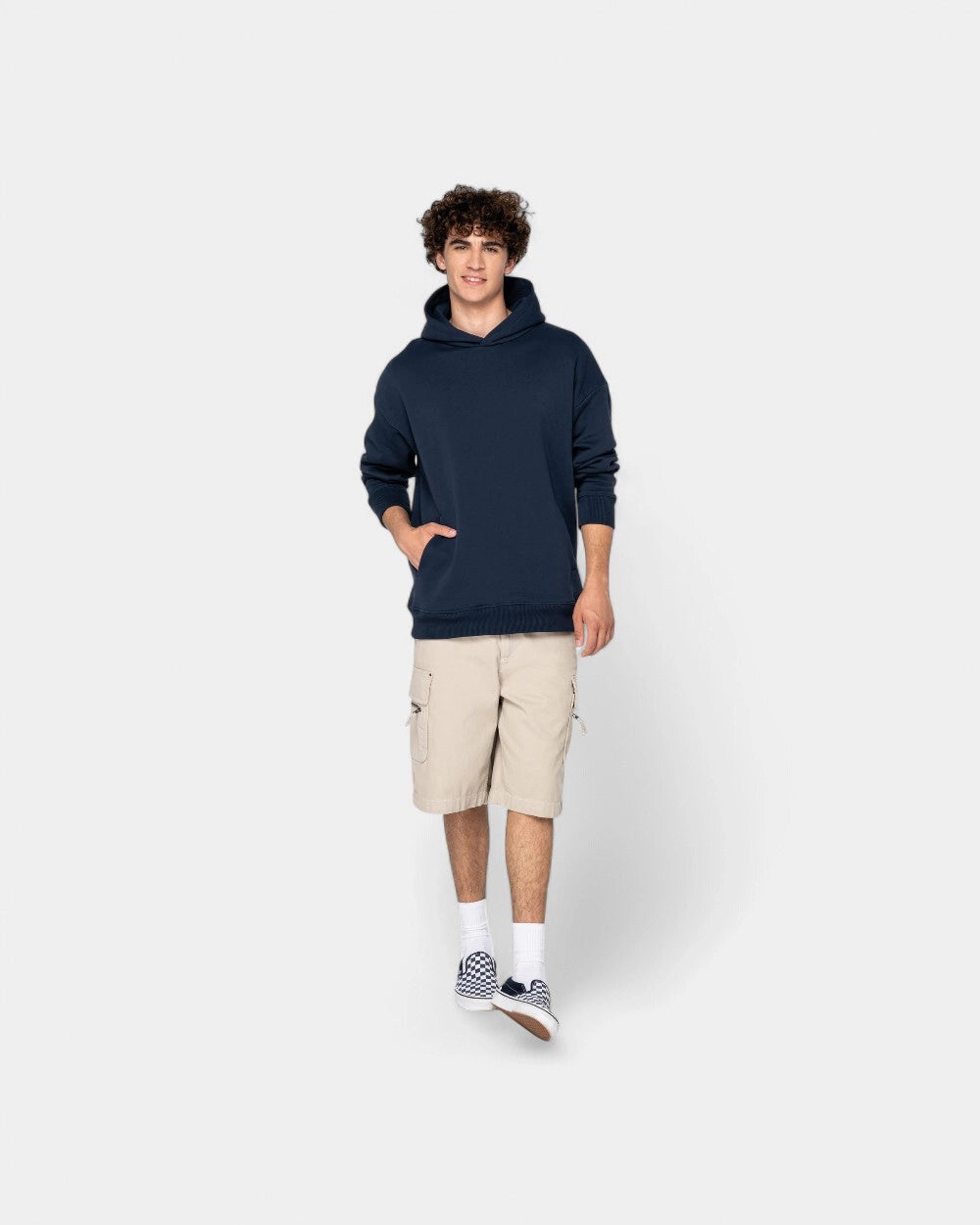 Sweat-shirt à capuche oversize unisexe à personnaliser - 3