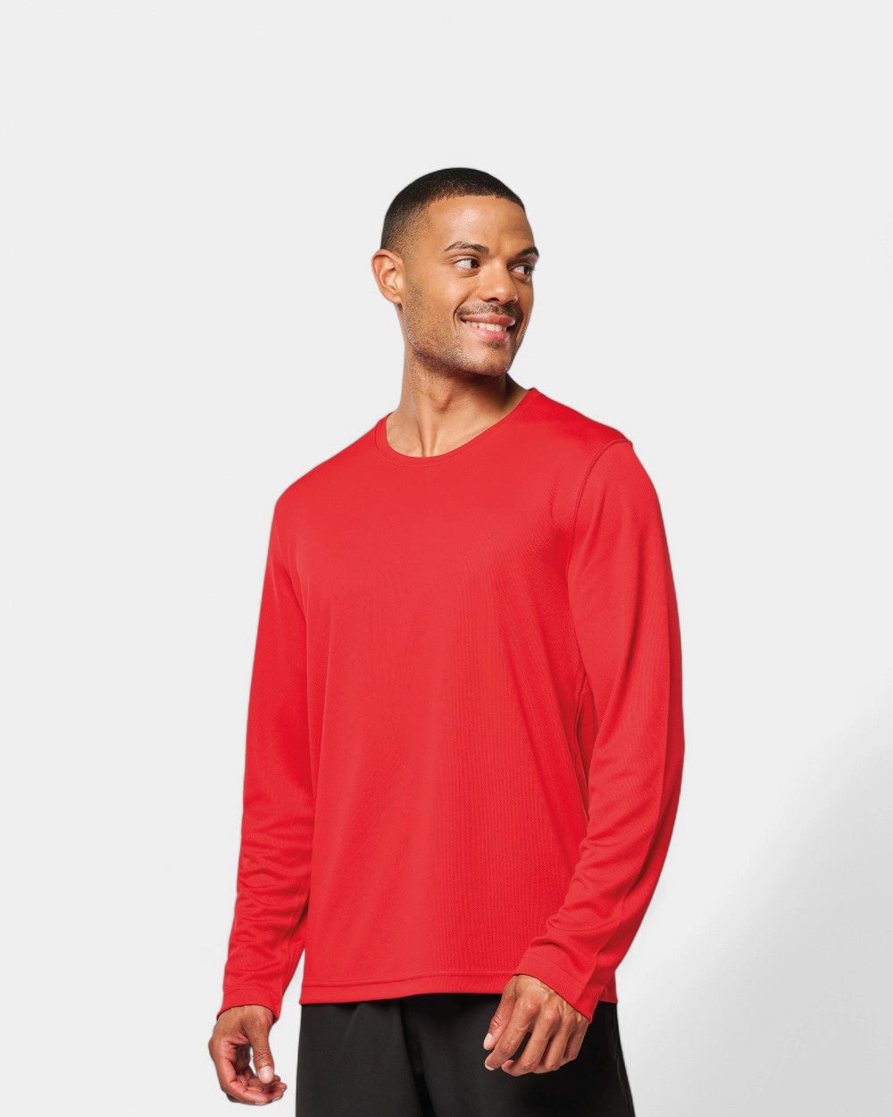 T-shirt de sport manches longues homme à personnaliser - 1