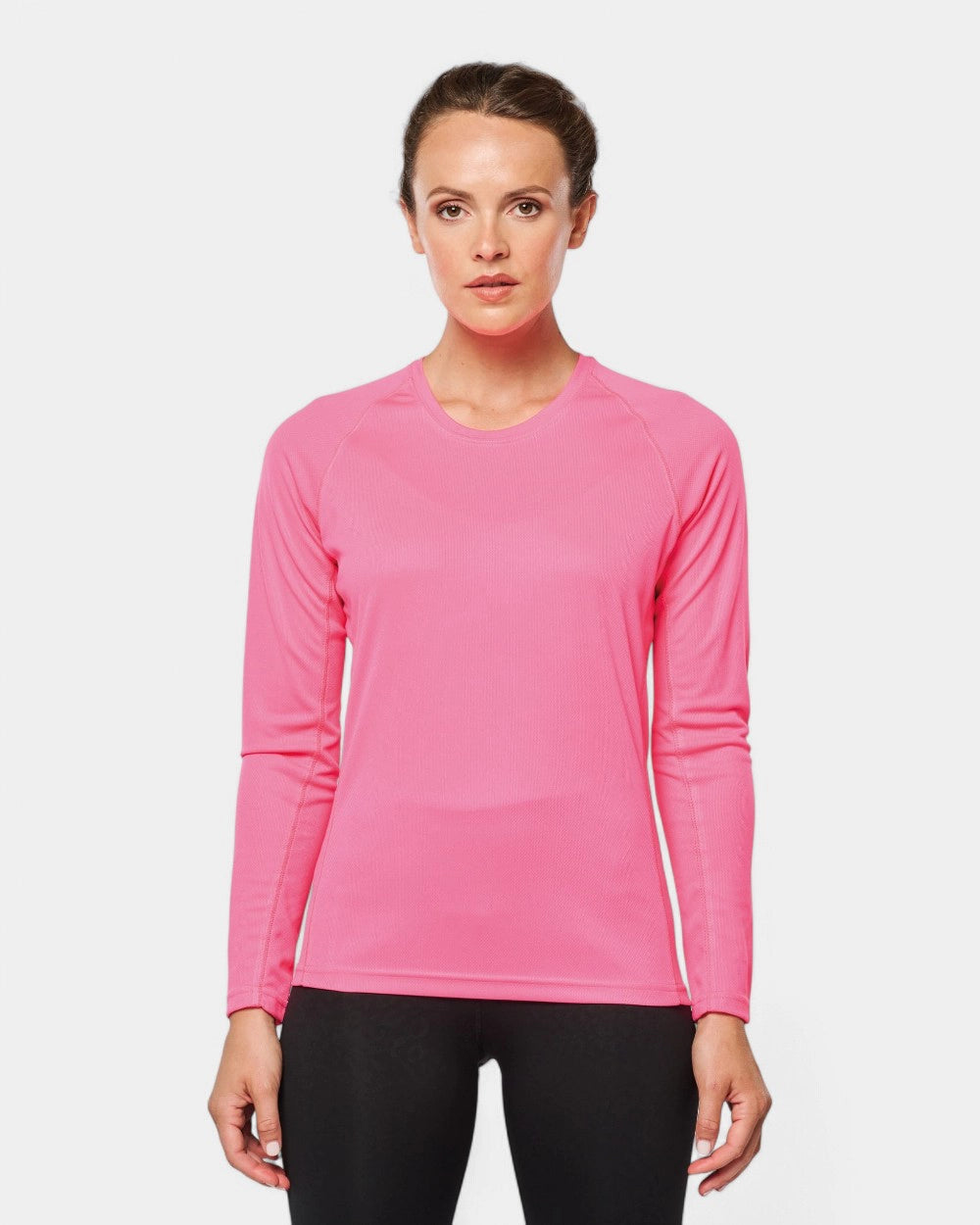 T-shirt de sport manches longues femme à personnaliser