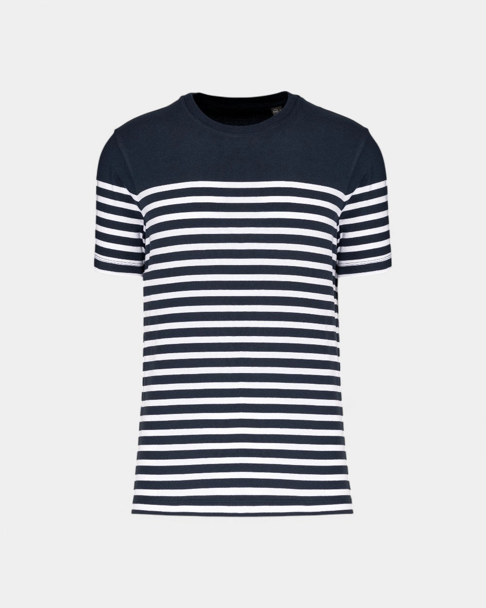 T-shirt marin col rond homme à personnaliser - 6