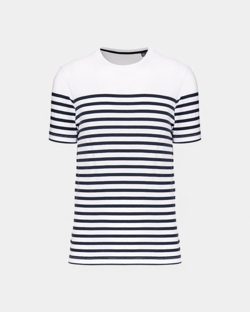 T-shirt marin col rond homme à personnaliser - 7