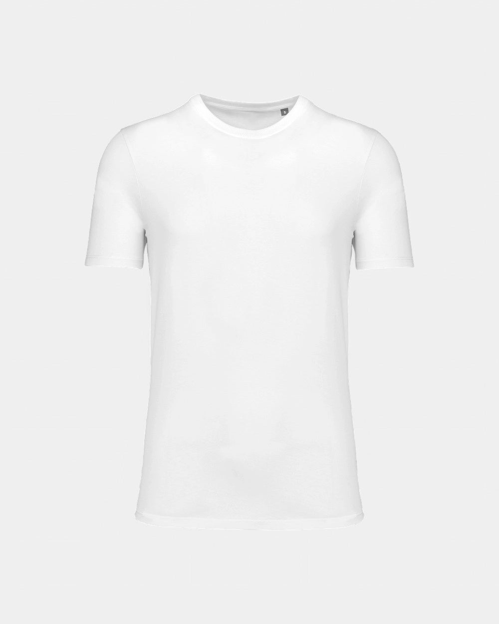 T-shirt col rond Made in Europe unisexe personnalisable - White