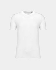 T-shirt col rond Made in Europe unisexe personnalisable - White