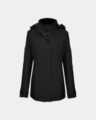 Parka à capuche pour femme à personnaliser - Black
