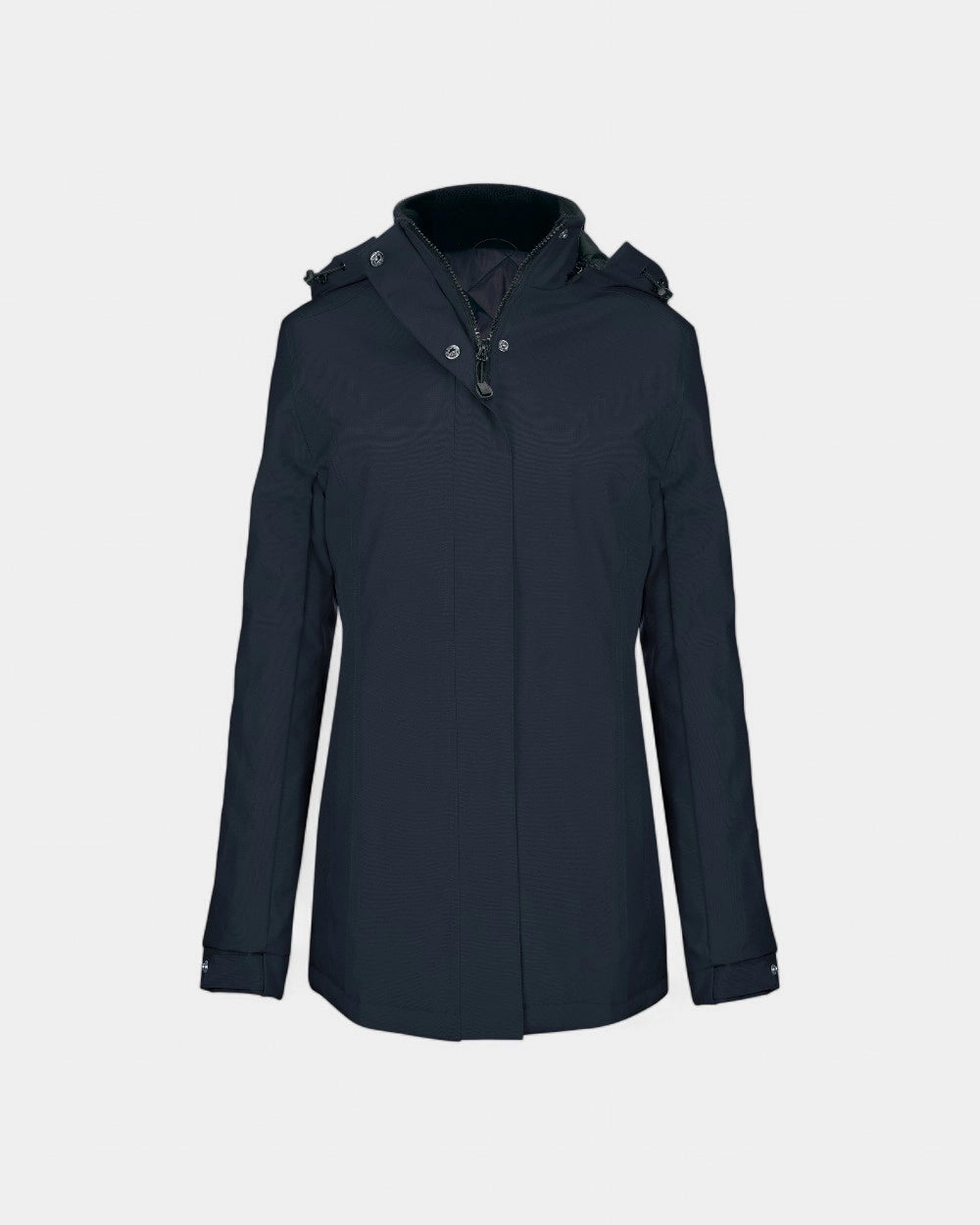 Parka à capuche pour femme à personnaliser - Navy