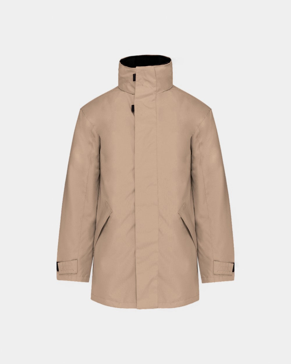 Parka à capuche homme à personnaliser - Beige