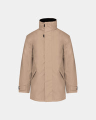 Parka à capuche homme à personnaliser - Beige