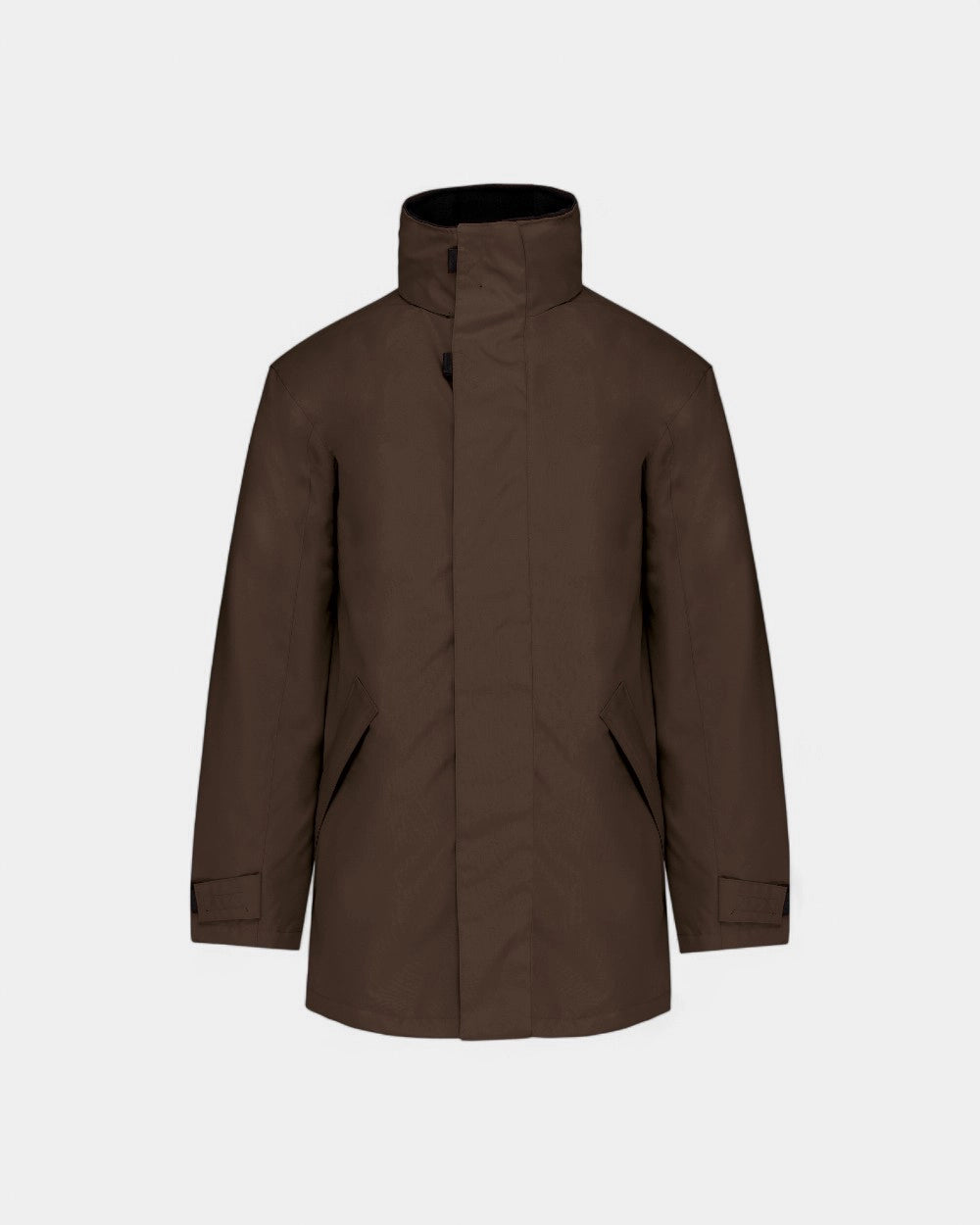 Parka à capuche homme à personnaliser - Chocolate