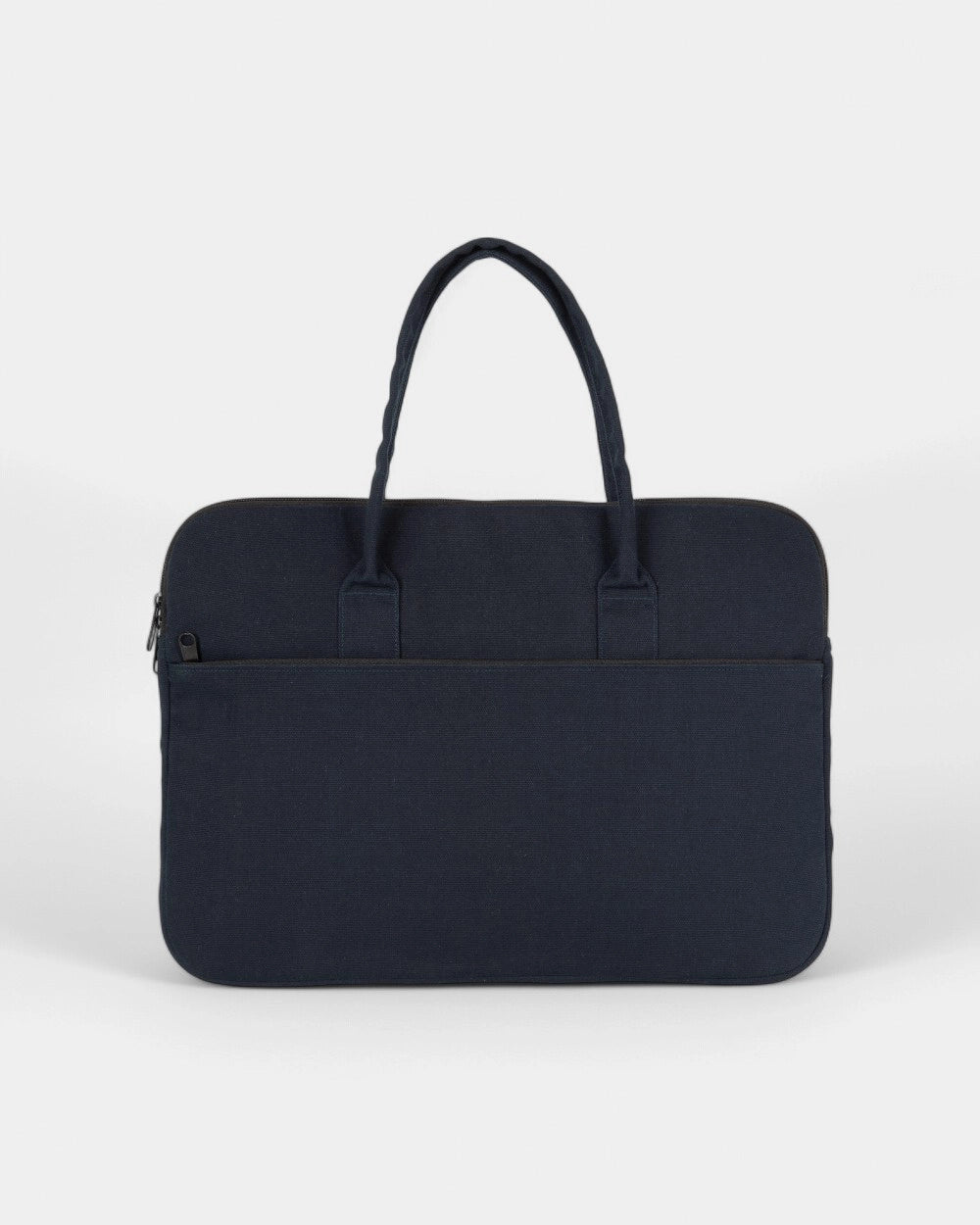 Sacoche d'ordinateur 100% coton personnalisable - Navy