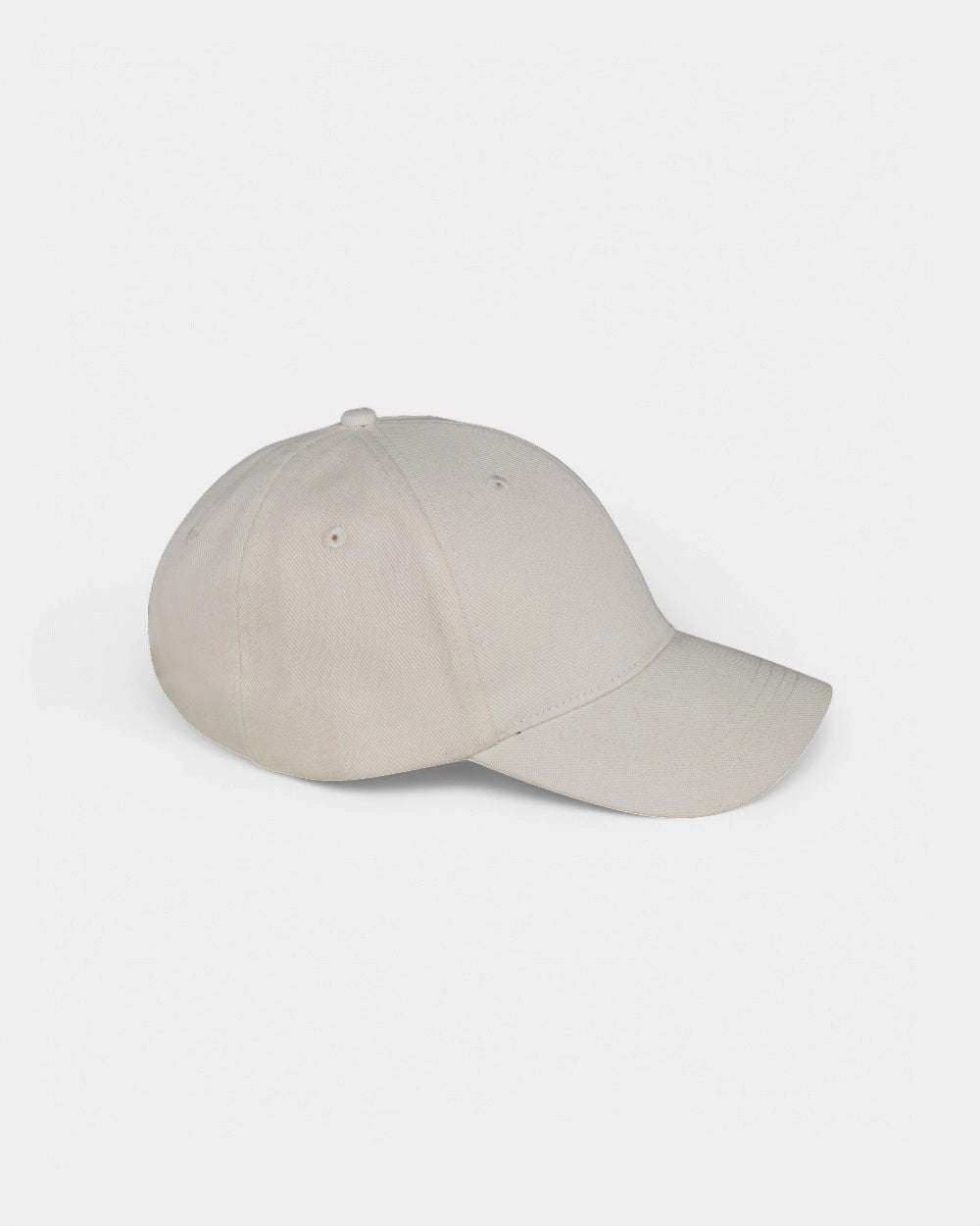 Casquette écoresponsable 6 panneaux unisexe à personnaliser - Ivory