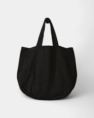Sac shopping en lin à personnaliser - Black