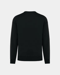 Sweat à col rond oversize unisexe à personnaliser - Black