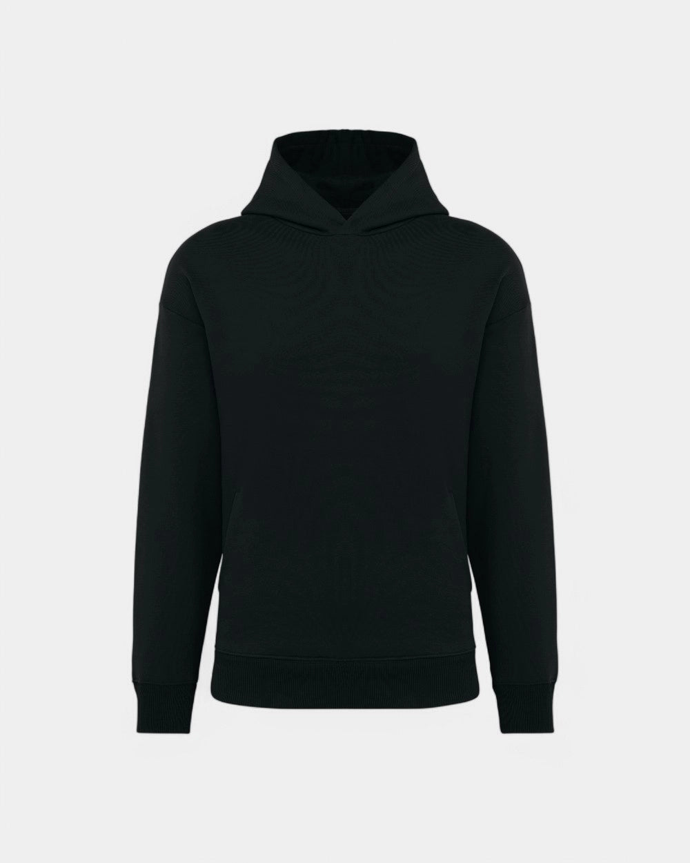 Sweat-shirt à capuche oversize unisexe à personnaliser - Black