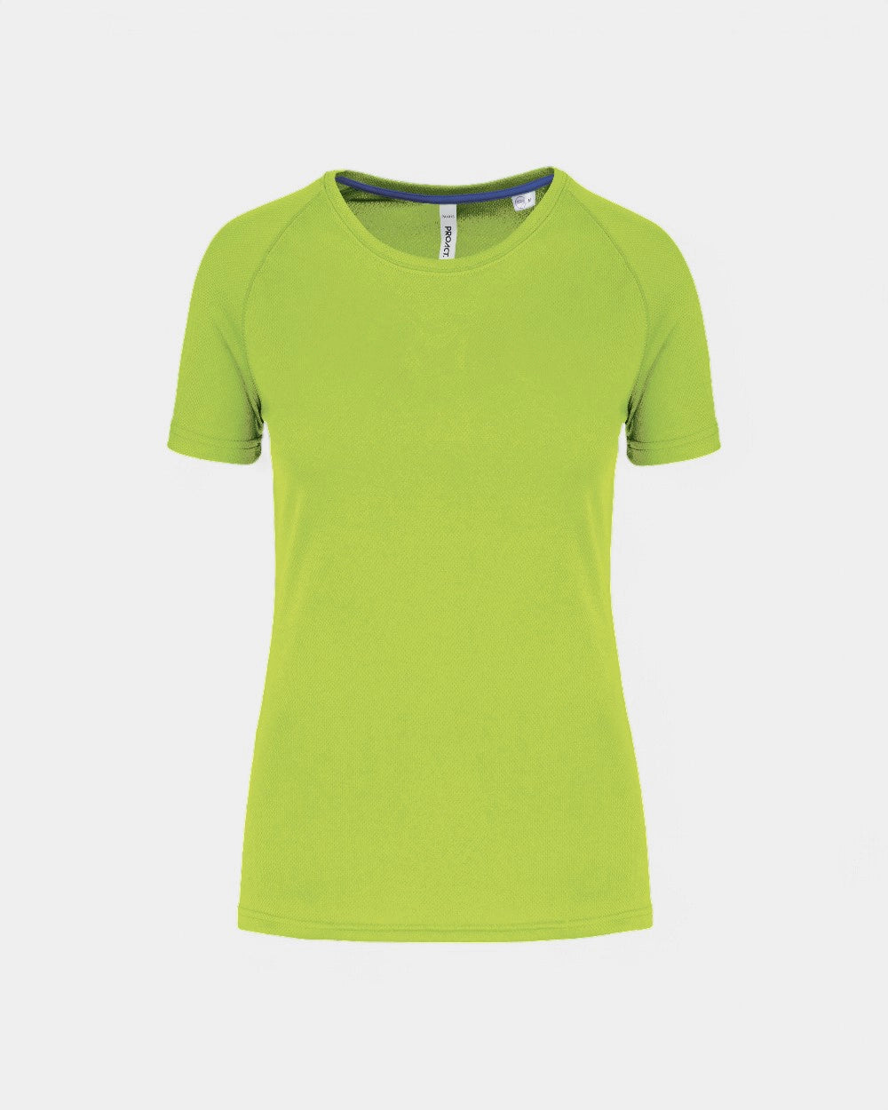 T-shirt de sport recyclé pour femme à personnaliser - Lime