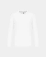 T-shirt de sport manches longues homme à personnaliser - White