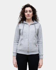 Hoodie femme molletonné zippé à personnaliser - 15