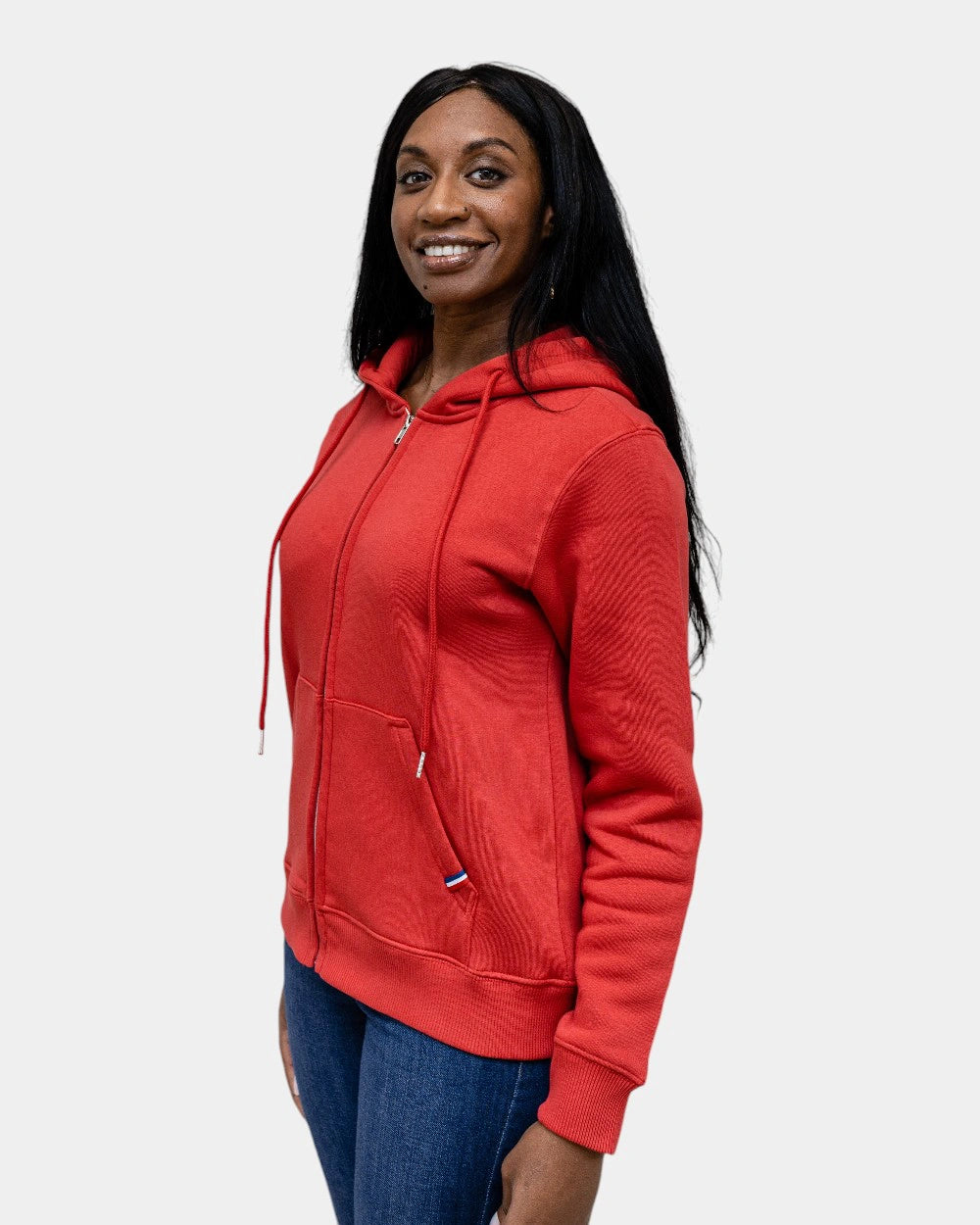 Hoodie femme molletonné zippé à personnaliser - 20