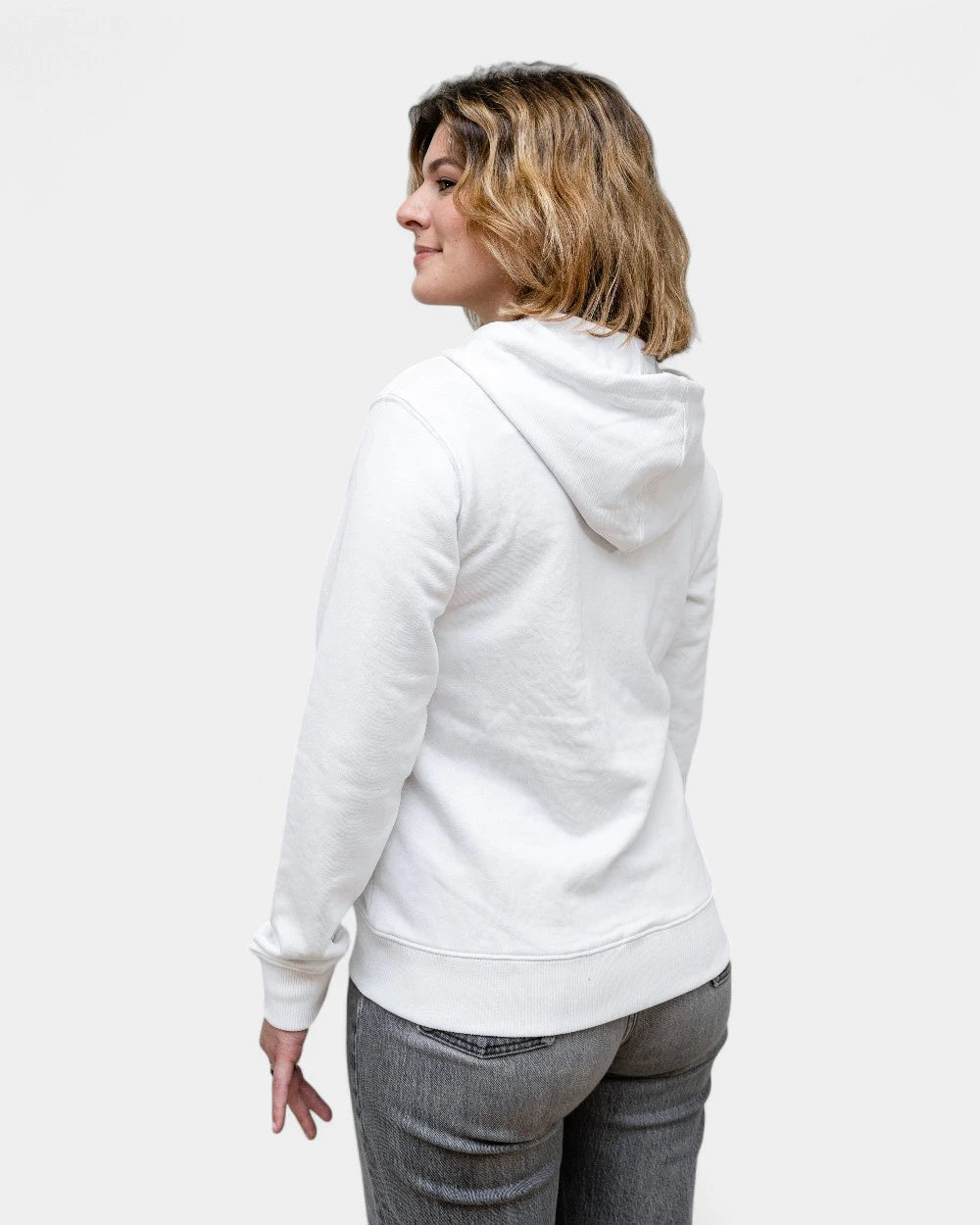 Hoodie femme Made in France zippé à personnaliser - 3