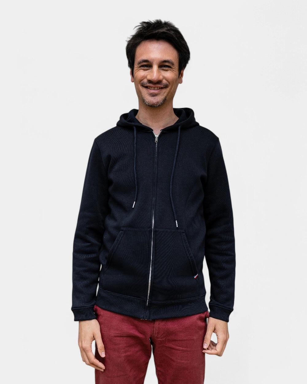 Sweat zippé pour homme Made in France à personnaliser - 9