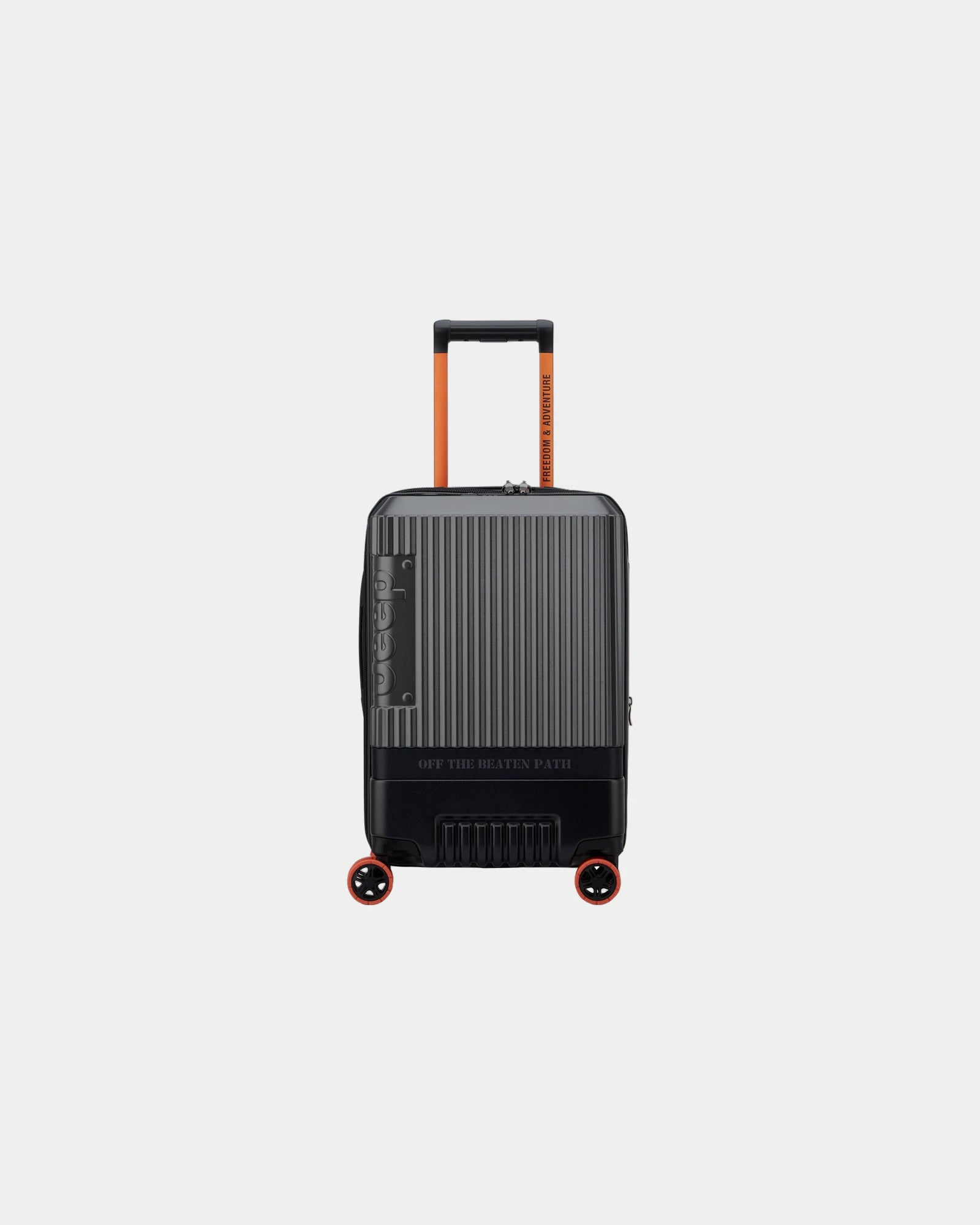 Valise cabine extensible polycarbonate 55 cm à personnaliser - Anthracite