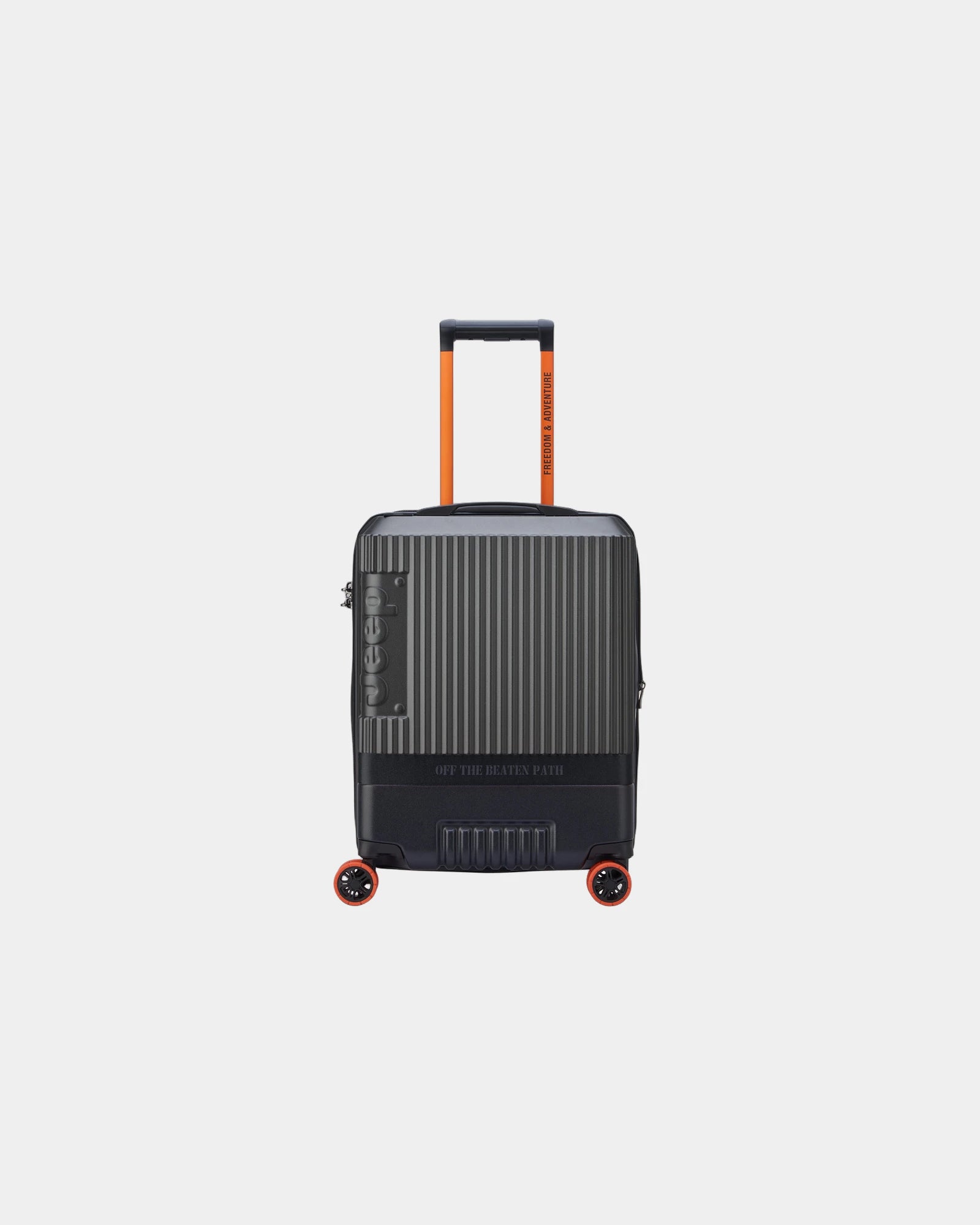 Valise cabine polycarbonate 55 cm à personnaliser - Anthracite