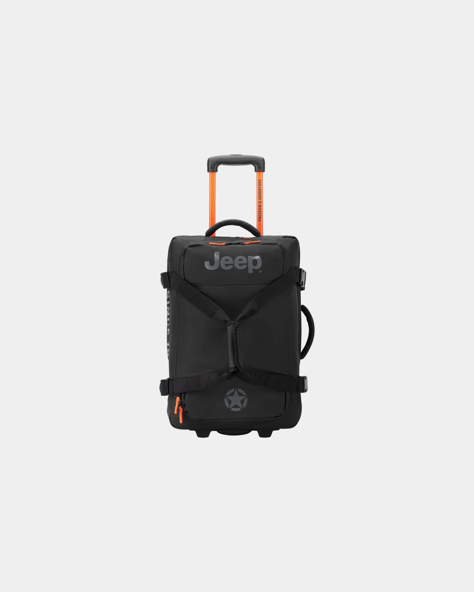 Sac de voyage polyester recyclé 55 cm à personnaliser - Noir