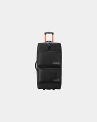 Sac de voyage trolley polyester recyclé 82 cm à personnaliser - Noir