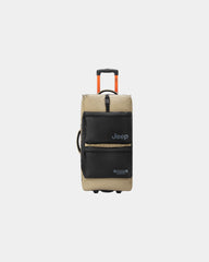 Sac de voyage trolley polyester recyclé 73 cm à personnaliser - Sable Chaud