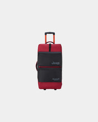Sac de voyage trolley polyester recyclé 73 cm à personnaliser - Tomate