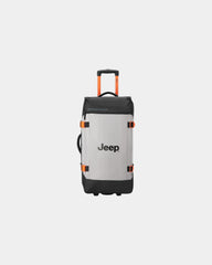 Sac de voyage trolley polyester recyclé 73 cm à personnaliser - Bruine Grise