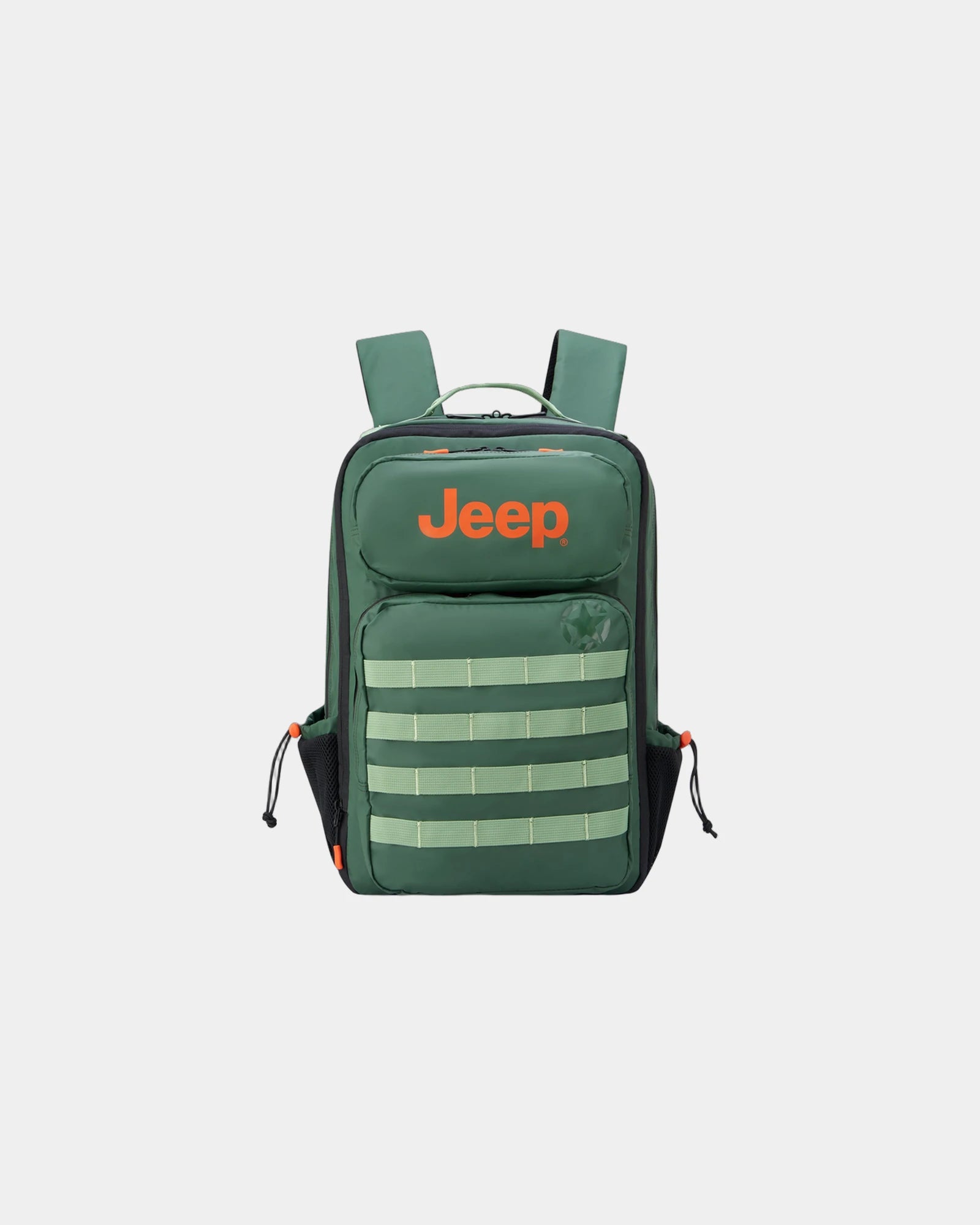 Sac à dos tactique polyester recyclé à personnaliser - Vert