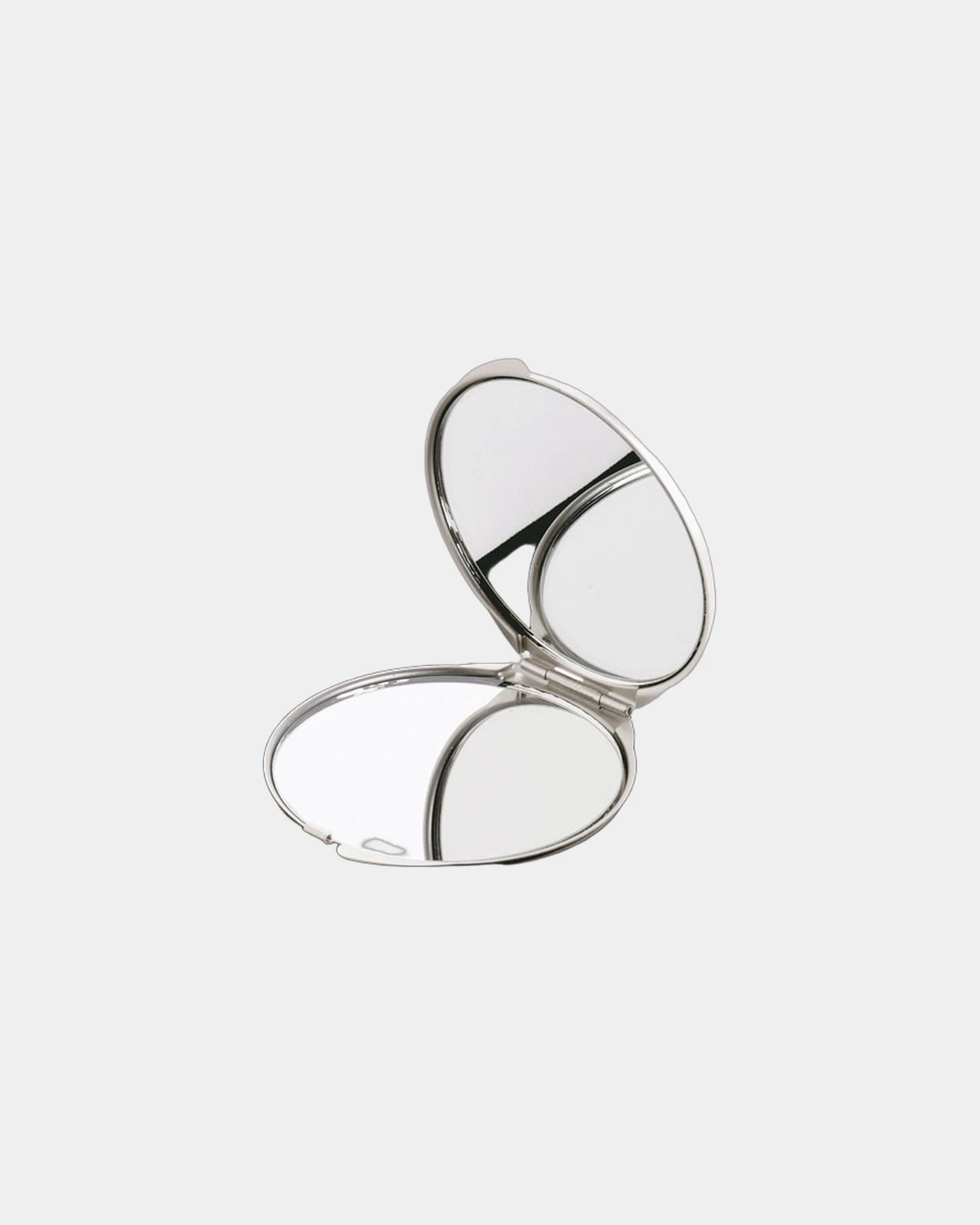 Double miroir aluminium Soraia à personnaliser - Argent Mat