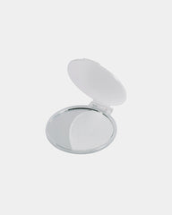 Miroir de maquillage plastique Mirate à personnaliser - Blanc Transparent