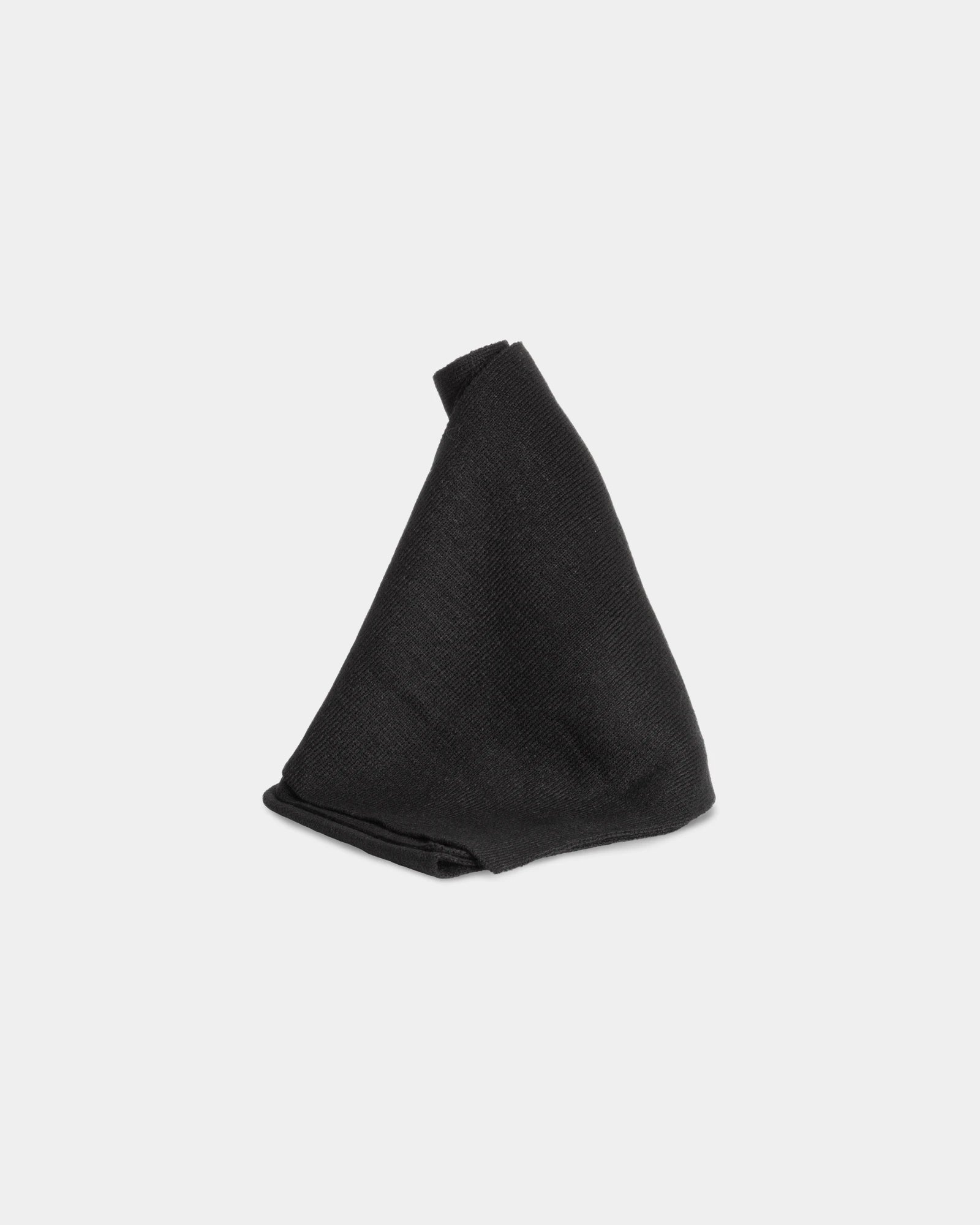 Écharpe en tricot acrylique OEKO-TEX à personnaliser - Black